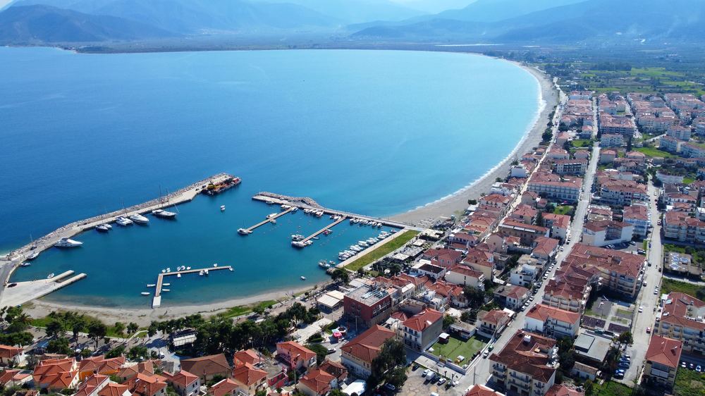 Πανοραμική θέα του κόλπου, Παράλιο Άστρος